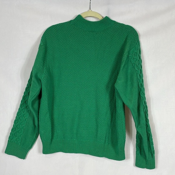 Urban Outfitters Sweater Size S Green Cable Knit EUC - Picture 3 of 9